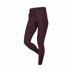 LeMieux - Pantalon d’équitation femme Isabelle damson Full Grip Bordeaux Discount