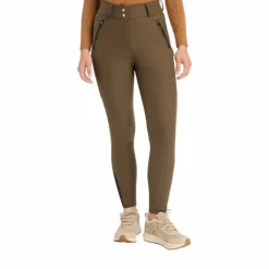 LeMieux - Pantalon d'équitation imperméable femme DryTex Alpine Marron Discount