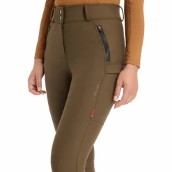 LeMieux - Pantalon d'équitation imperméable femme DryTex Alpine Marron Discount