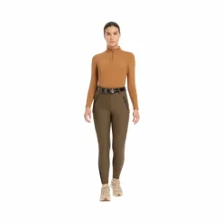 LeMieux - Pantalon d'équitation imperméable femme DryTex Alpine Marron Discount