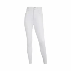 LeMieux - Pantalon d'équitation fille Young Rider Freya Pro Blanc Hot