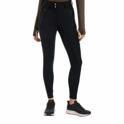 Online LeMieux - Pantalon d'équitation imperméable femme DryTex Full Grip Noir