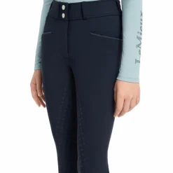 LeMieux - Pantalon d'équitation fille Young Rider Izzy Full Marine Best