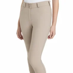 LeMieux - Pantalon d'équitation femme Isabelle almond Beige New