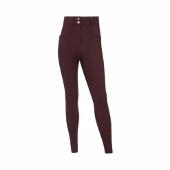 LeMieux - Pantalon d’équitation fille Young Rider Izzy damson Full Grip Rose Hot
