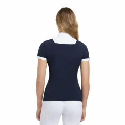 Clearance LeMieux - Polo de concours manches courtes femme Sophia Marine