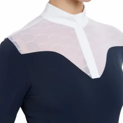 Sale LeMieux - Polo de concours manches longues femme Emily Marine