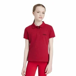 LeMieux - Polo enfant Classique Junior Young Rider Chilli Rouge Hot