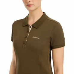 Best LeMieux - Polo femme Classique Alpine Marron