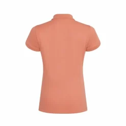 LeMieux - Polo manches courtes femme Classic apricot Orange