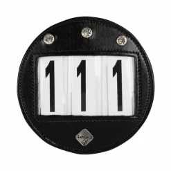 Clearance LeMieux - Porte-numéro pour bridon Diamante Noir