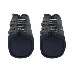 LeMieux - Protège-boulets Exo-Flex Fetlock / argent Noir Discount
