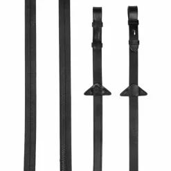 LeMieux - Rênes caoutchouc Noir Outlet