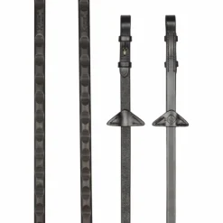 New LeMieux - Rênes Magna Grip / laiton Marron