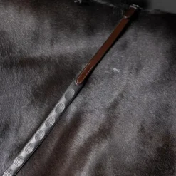 LeMieux - Rênes Magna Grip havane/ laiton Marron Clearance