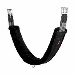 Discount LeMieux - Sangle anatomique doublée polaire Fleece Lined / Noir