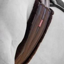 LeMieux - Sangle anatomique doublée polaire Fleece Lined / Marron Sale