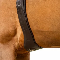 LeMieux - Sangle Hunter avec doublure antidérapante détachable havane Marron Clearance