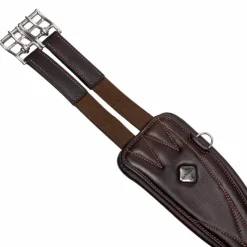 LeMieux - Sangle longue anatomique Gel-Tek Marron Best