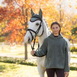 LeMieux - Sweat à capuche enfant Young Rider Avalon rosemary Vert Clearance