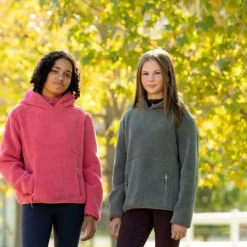 LeMieux - Sweat à capuche enfant Young Rider Avalon rosemary Vert Clearance