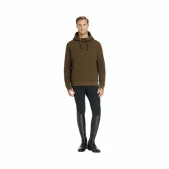 Online LeMieux - Sweat à capuche homme alpine Marron