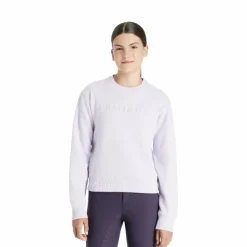 LeMieux - Sweat à col rond enfant Young Rider Carmen lilac Violet New