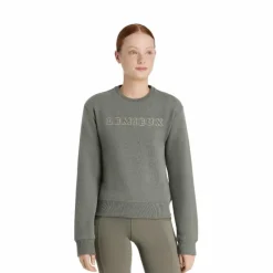 LeMieux - Sweat à col rond enfant Young Rider Carmen rosemary Vert