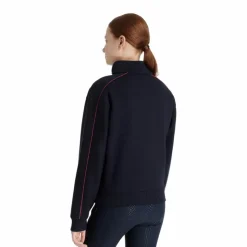 LeMieux - Sweat col zippé enfant Young Rider Kate / cranberry Marine