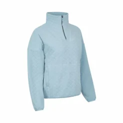 Outlet LeMieux - Sweat manches longues femme Dana quarter zip glacier Bleu