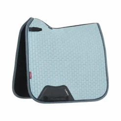 Clearance LeMieux - Tapis de dressage Square en suédine glacier Bleu