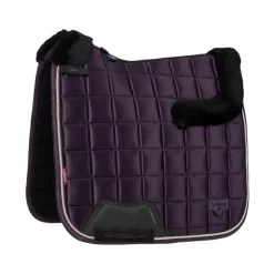 Discount LeMieux - Tapis de dressage Square Loire Classic Mérinos+ juniper Violet
