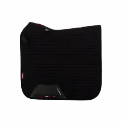 LeMieux - Tapis de dressage Suede Square black Noir