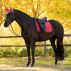 Clearance LeMieux - Tapis de dressage Square Loire Classic cranberry Rose