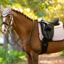 Sale LeMieux - Tapis de dressage Square suédine mérinos+ lilac Violet