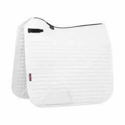 LeMieux - Tapis de dressage Square Coton Blanc Clearance