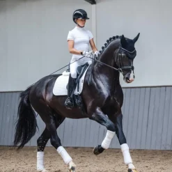 LeMieux - Tapis de dressage Square Coton Blanc Clearance