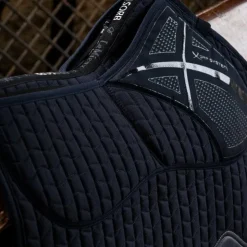 Discount LeMieux - Tapis de dressage Pro Sorb Plain 2 Square Marine