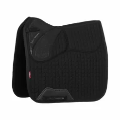 LeMieux - Tapis de dressage Pro Sorb Plain 2 Square Noir Discount