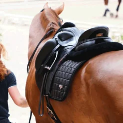 Online LeMieux - Tapis de dressage Loire Classic Square Noir