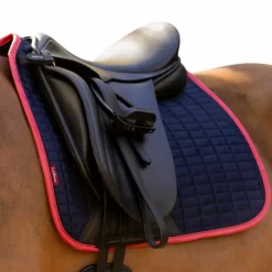 LeMieux - Tapis de dressage Square suédine / cranberry Marine Discount