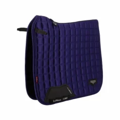 LeMieux - Tapis de dressage Loire Classic Square Ink Blue Bleu Sale
