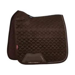 Clearance LeMieux - Tapis de dressage Crystal Suede Square Marron