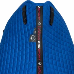 LeMieux - Tapis de dressage Square suédine benetton blue Bleu