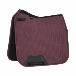 LeMieux - Tapis de dressage Square Essence damson Bordeaux