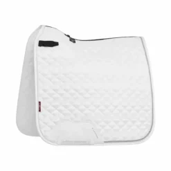 Sale LeMieux - Tapis de dressage Crystal Suede Square Blanc