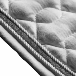 Sale LeMieux - Tapis de dressage Crystal Suede Square Blanc