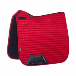 LeMieux - Tapis de dressage Square suédine chili Rouge Best
