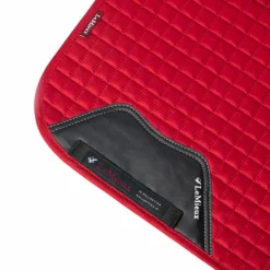 LeMieux - Tapis de dressage Square suédine chili Rouge Best