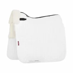Clearance LeMieux - Tapis de dressage Merino + Blanc